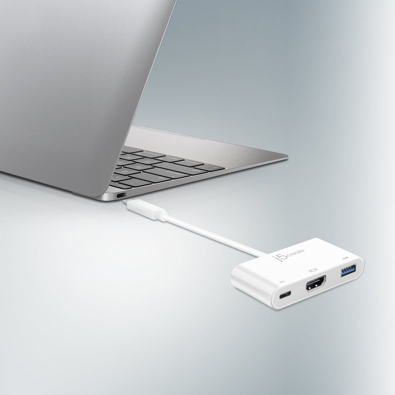 USB-C® to HDMI™ & USB™ 3.0 with Power Delivery