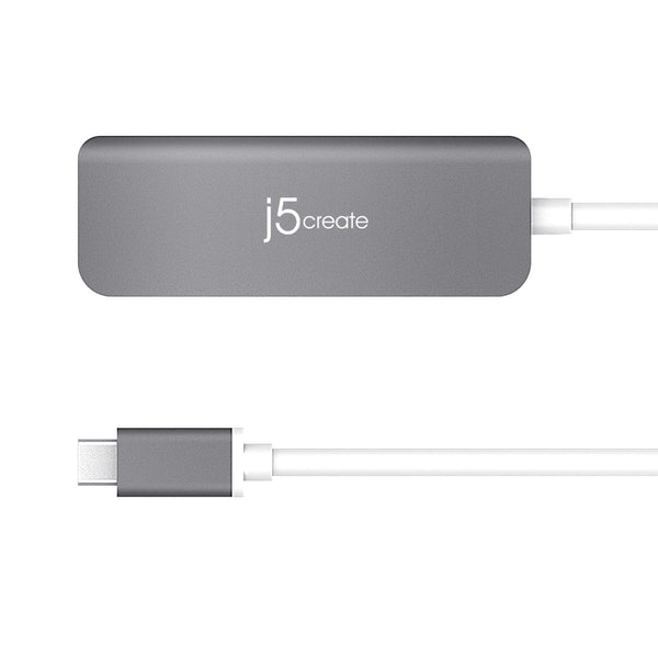 USB-C® to HDMI™ & USB™ 3.1 2-Port with Power Delivery – j5create