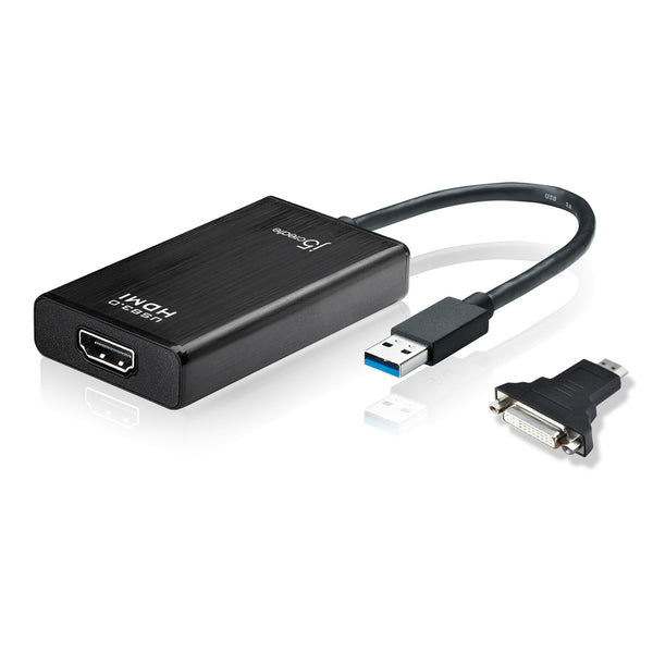 USB 3.0 to HDMI/DVI Video Adapter – Black (USB3HDMI)