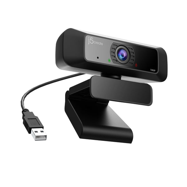 j5create JVCU435 Webcam USB™ 4K Ultra HD avec télécommande de zoom  numérique 5x, résolution de capture vidéo 3840 x 2160, noir et argent –  j5create Europe