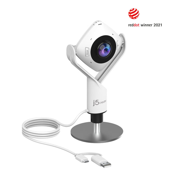 USB™ HD Webcam with 360° Rotation – j5create