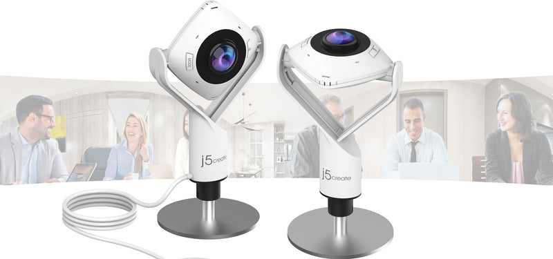 j5create Introduces the 360° All Around Webcam
