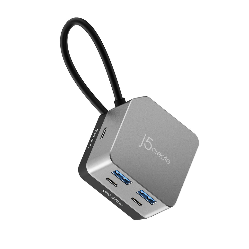 Flexible Ports USB-C® 4K144 HDMI™ Hub - Cube Plus 6 in 1