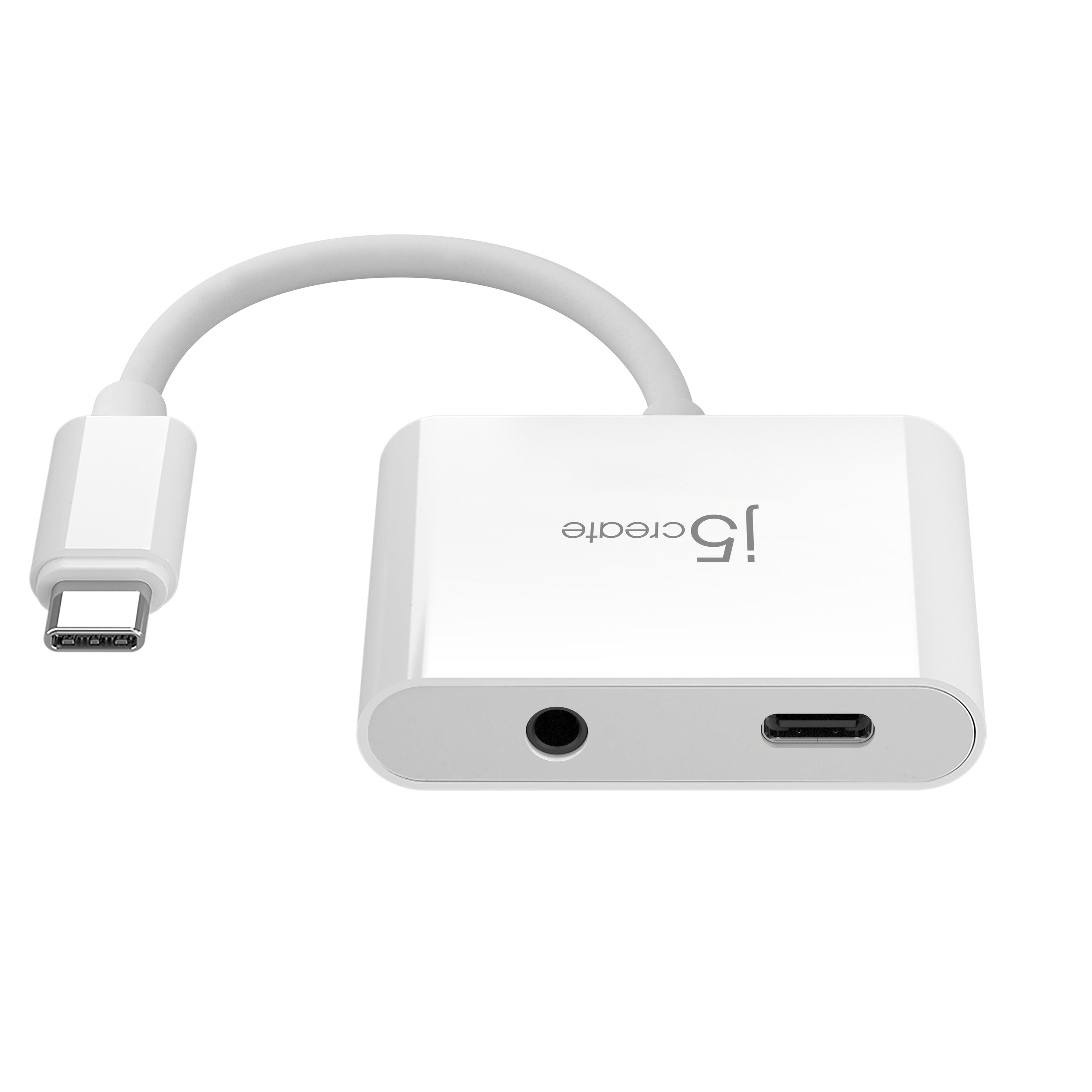 USB-C® to 3.5mm Audio Adapter with Power Delivery – j5create