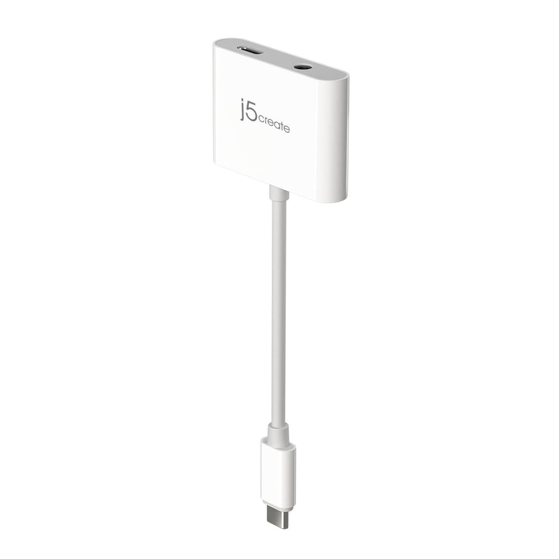 USB-C® to 3.5mm Audio Adapter with Power Delivery