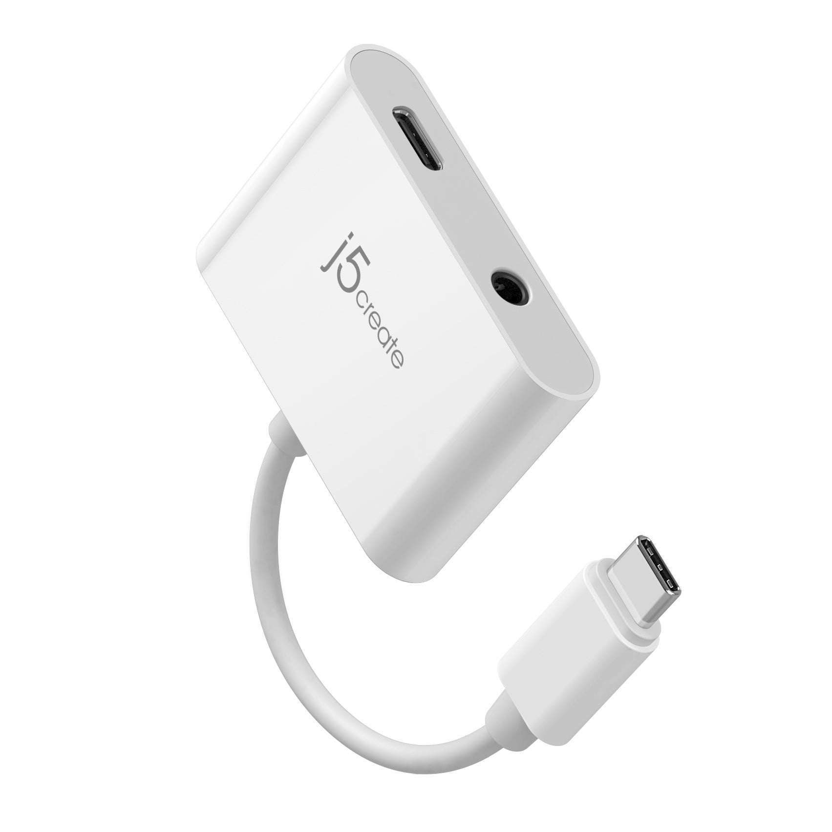 USB-C® to 3.5mm Audio Adapter with Power Delivery – j5create