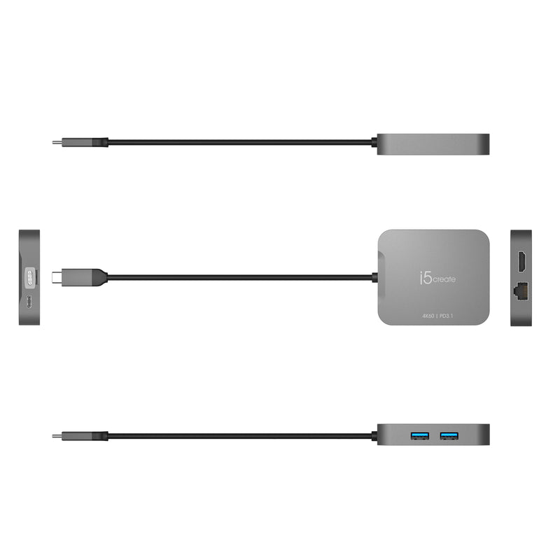 4K60 Elite USB-C® Travel Adapter