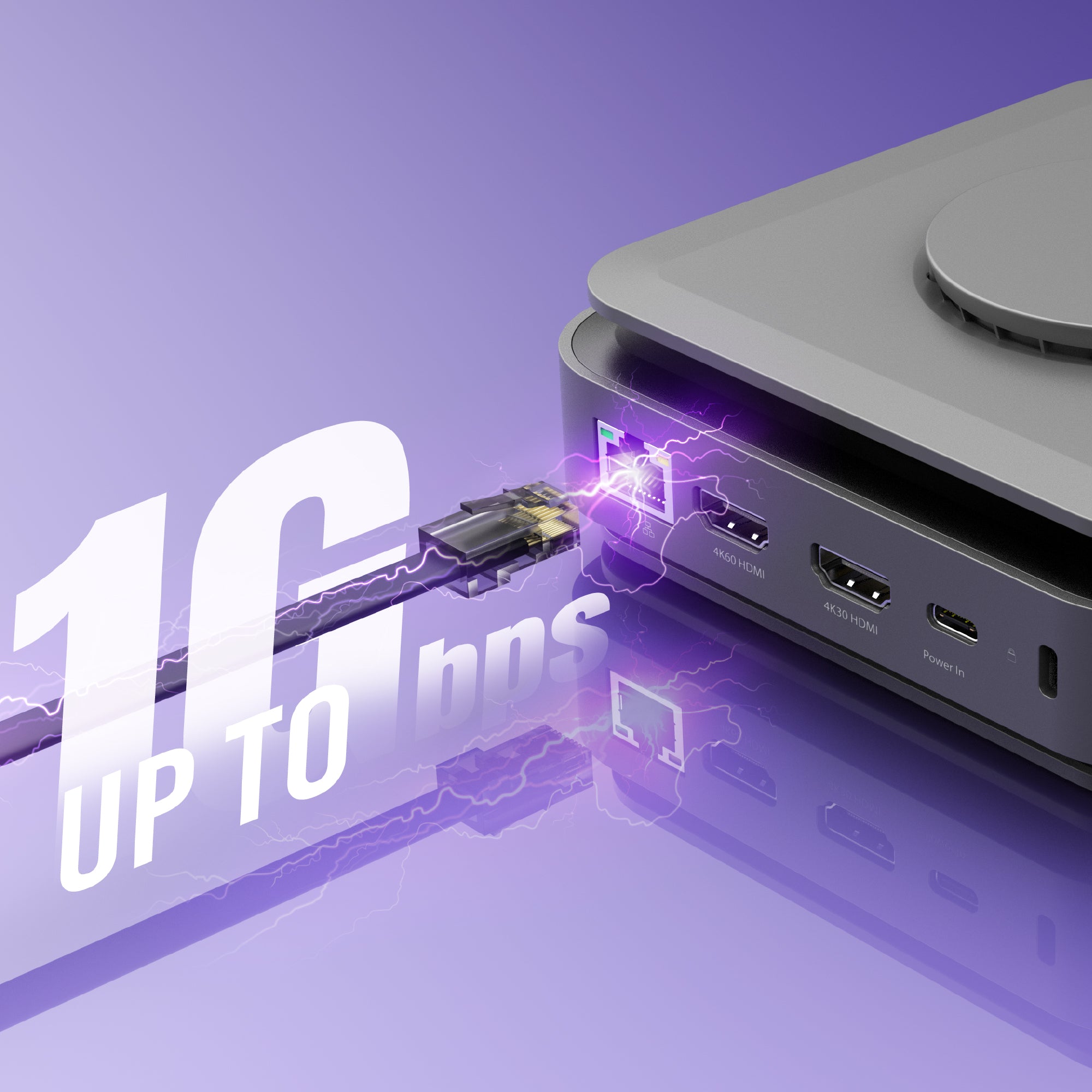 RJ45 USB-C Hub With 4K VGA Dual HDMI Wireless Charge 3.5mm Audio USB For  Macbook