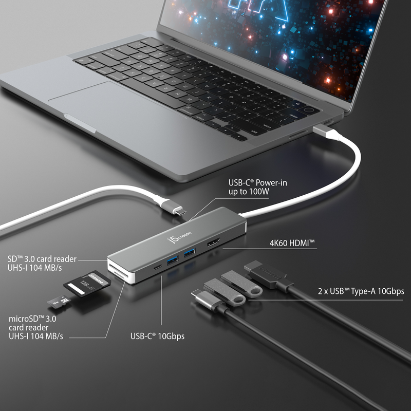 4K60 Elite USB-C® 10Gbps Multi-Adapter