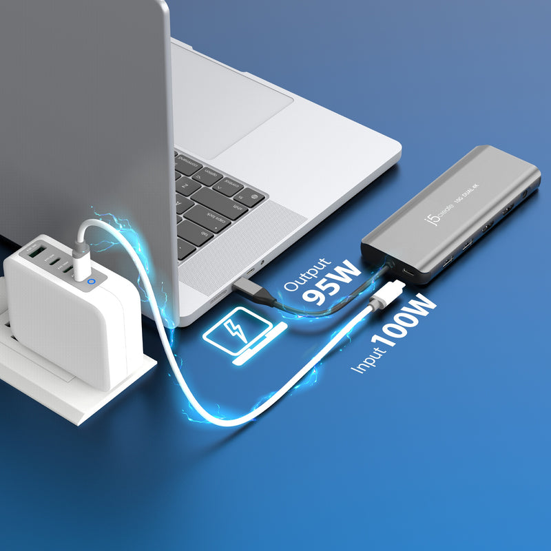 USB-C® Dual 4K HDMI™ 10Gbps Mini Dock