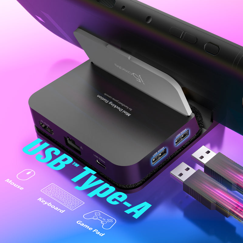 Omni Side Dock for Nintendo Switch 2™ and Steam Deck™