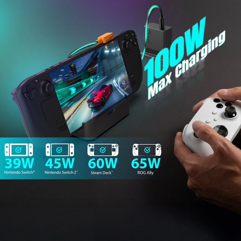 Omni Side Dock for Nintendo Switch 2™ and Steam Deck™