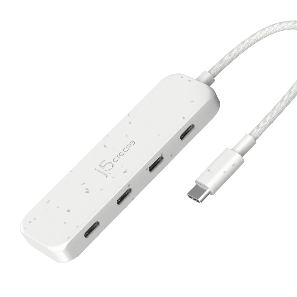 Eco-Friendly USB-C® to 4-Port Type-C Gen 2 Hub