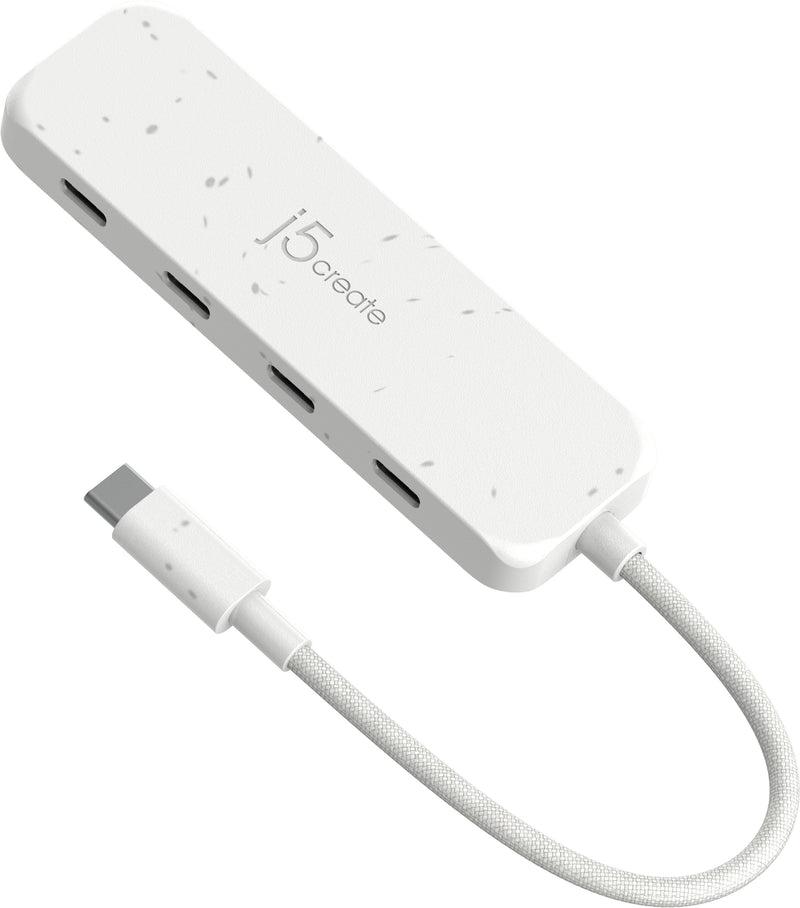 Eco-Friendly USB-C® to 4-Port Type-C Gen 2 Hub