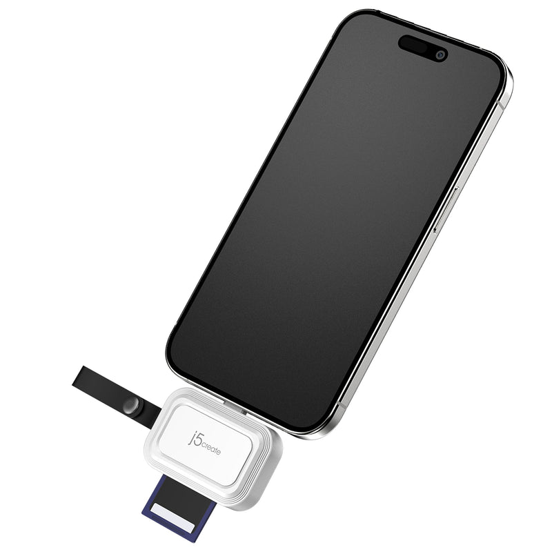 USB-C® to SD™ /microSD™ Mini Adapter for Smartphones