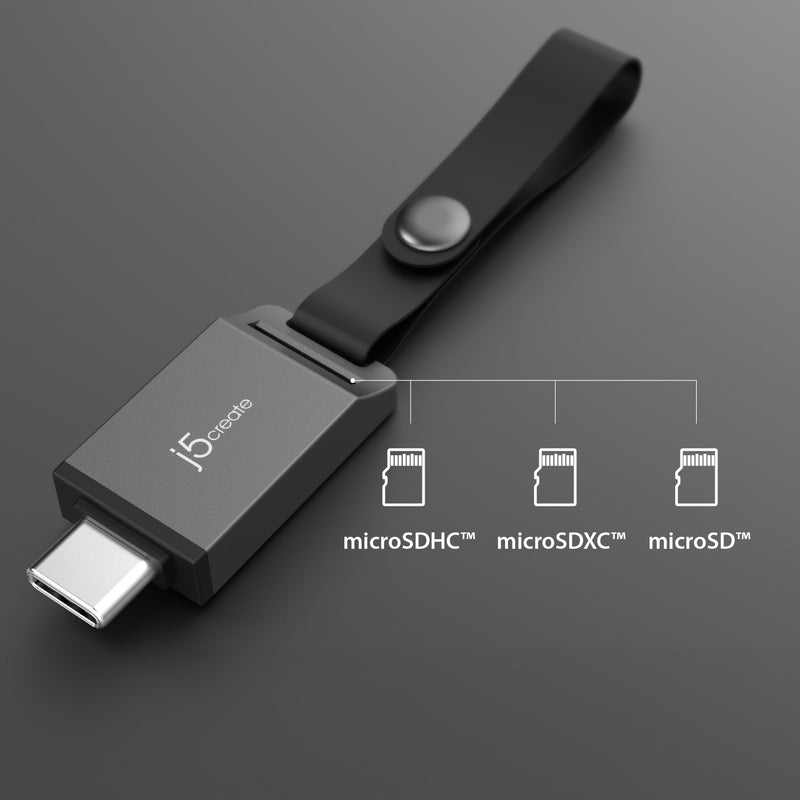 USB-C® microSD™ Micro Adapter for Smartphones