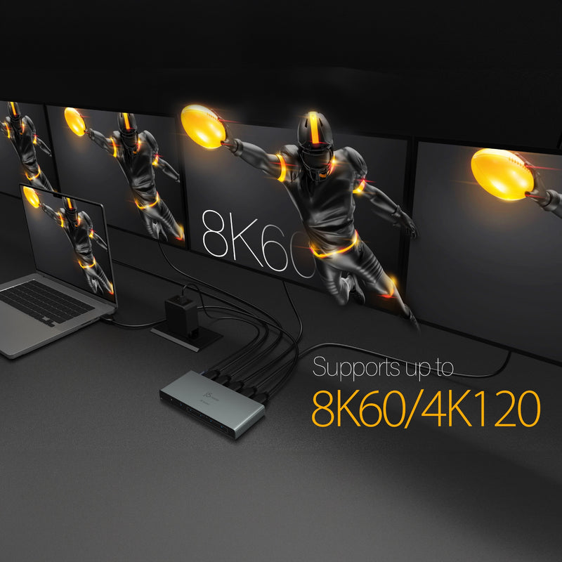 8K HDMI™ 2.1 4-Way Splitter