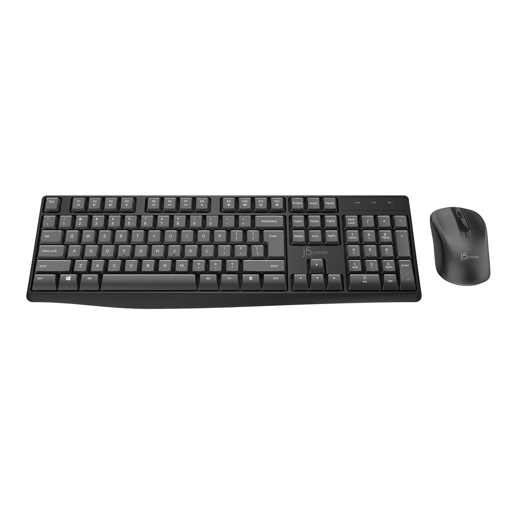 Full-Size Wireless USB Keyboard and Mouse (Combo) – j5create