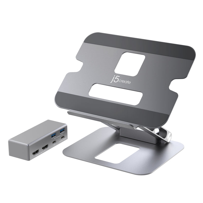 Multi-Angle Dual HDMI™ Laptop Stand