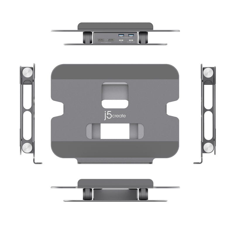 Multi-Angle Dual HDMI™ Laptop Stand