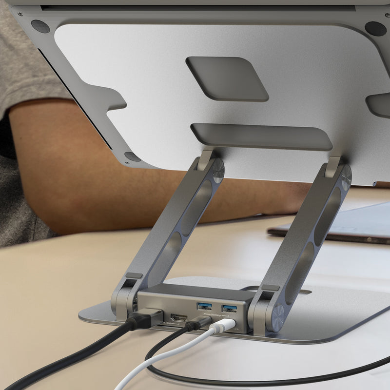 Multi-Angle Dual HDMI™ Laptop Stand