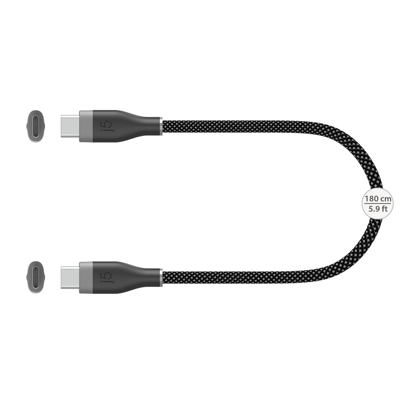 USB-C® 60W Ultra Soft Double-Braided Fast Charging Cable