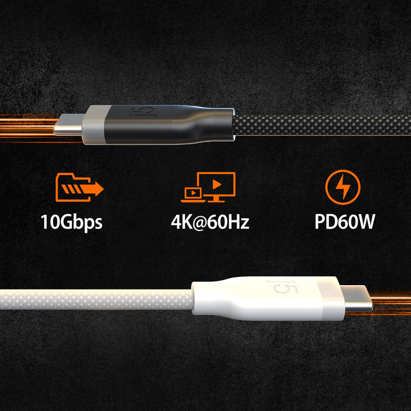 USB-C® 3-in-1 Charge and Data Cable