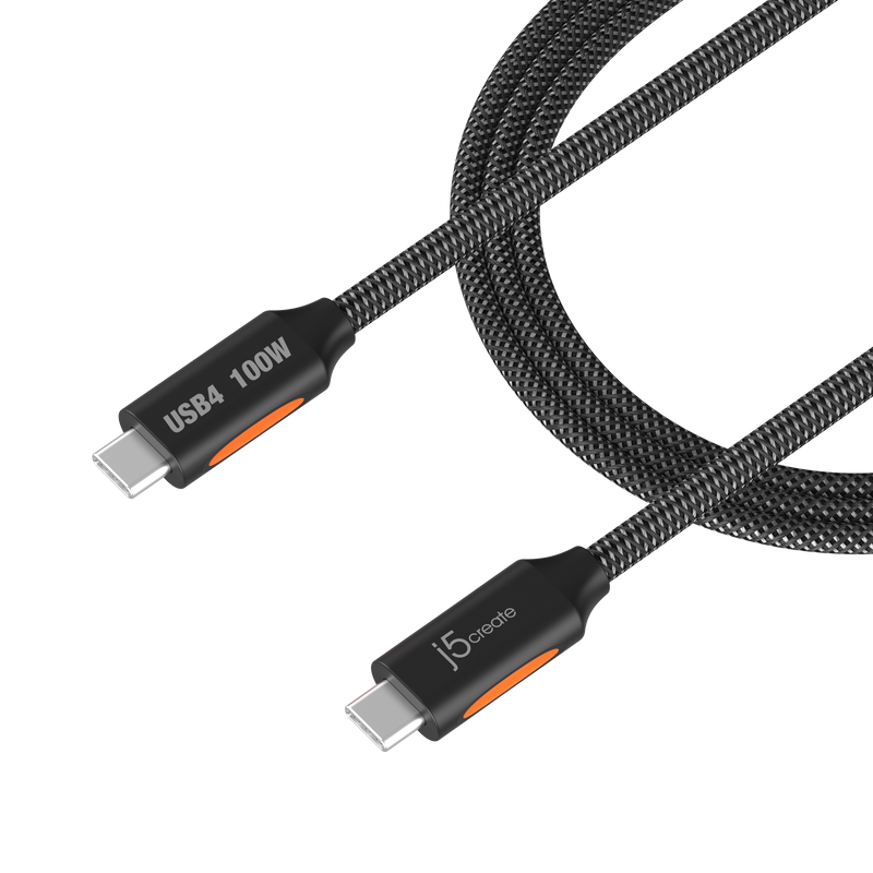 USB4® 40Gbps Full-Featured USB-C® Coaxial Cable