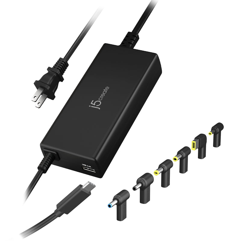 100W PD USB-C® Super Charger with 6 Types of DC Connector