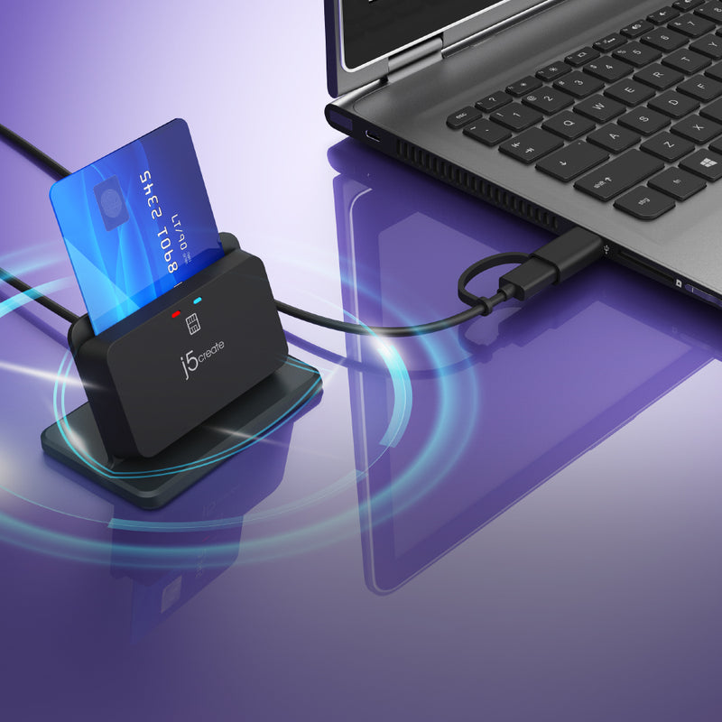 USB™ Smart Card / CAC Reader Stand