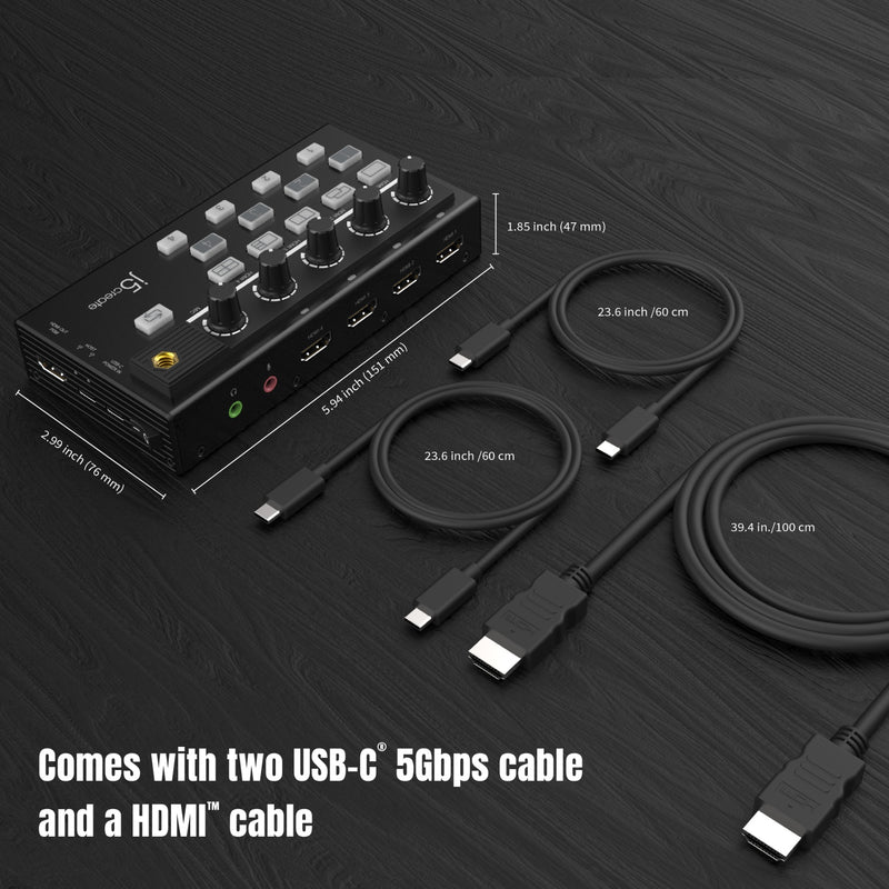 Quad HDMI™ Video Capture Station