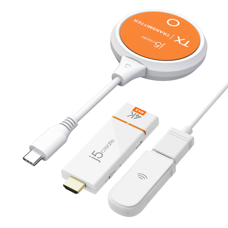 ScreenCast USB-C® Wireless Display Extender (with Antenna) – j5create