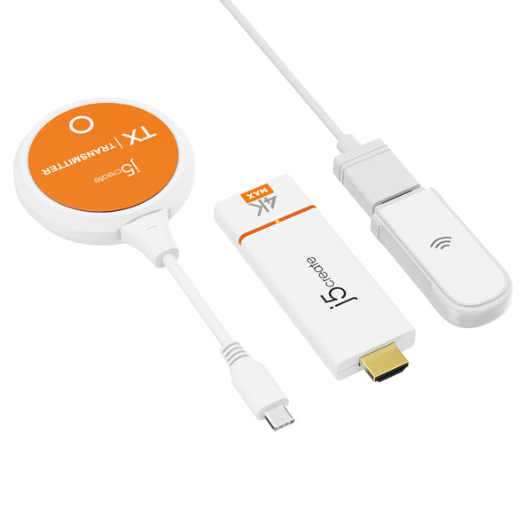 ScreenCast USB-C® Wireless Display Extender (with Antenna) – j5create