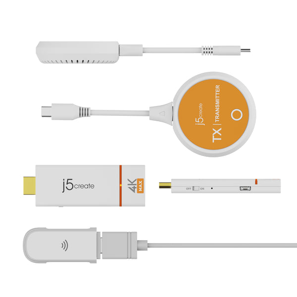 ScreenCast USB-C® Wireless Display Extender (with Antenna) – j5create