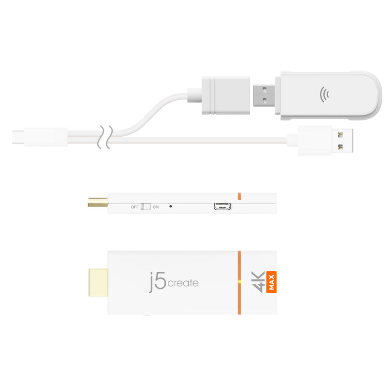 ScreenCast 4K Max Wireless Display Adapter – j5create