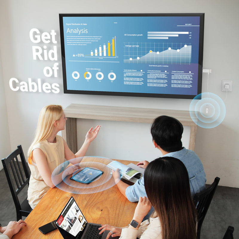 Wireless Screencasting ScreenCast 4K Max Wireless Display Adapter – j5create