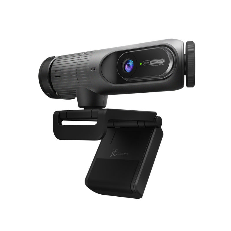 Pixelforge Camera 2K AI-Powered Webcam with Wireless Microphone and Auto-Focus – j5create