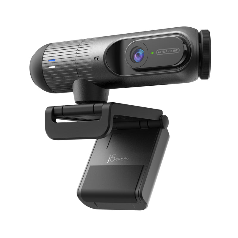 2K AI-Powered Webcam with Auto-Focus