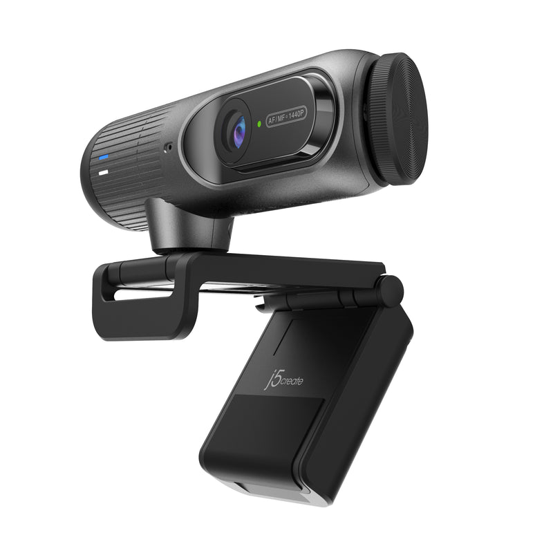 2K AI-Powered Webcam with Auto-Focus