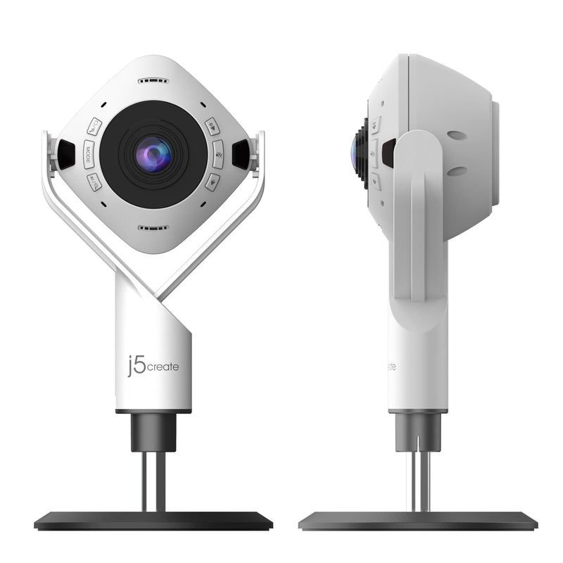 360° AI-Powered Webcam with Speakerphone