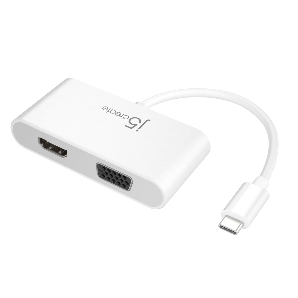 USB-C™ to VGA & HDMI™ Adapter