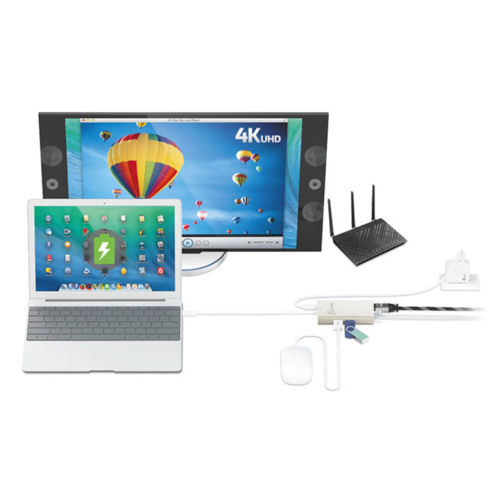 USB-C™ Multi-Adapter - HDMI™/Ethernet/USB™ 3.1 HUB/PD 3.0