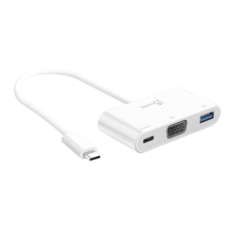 USB-C® to VGA & USB™ 3.0 with Power Delivery