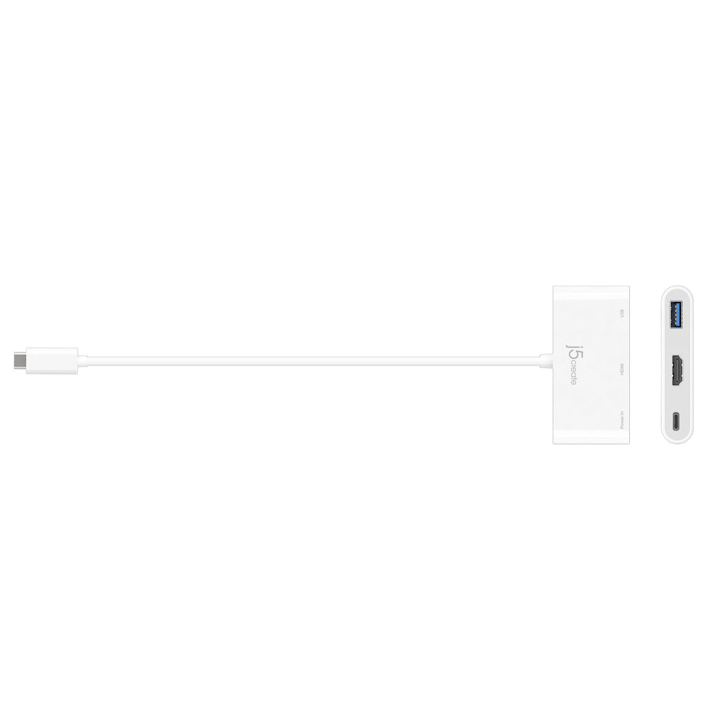 USB-C® to HDMI™ & USB™ 3.0 with Power Delivery