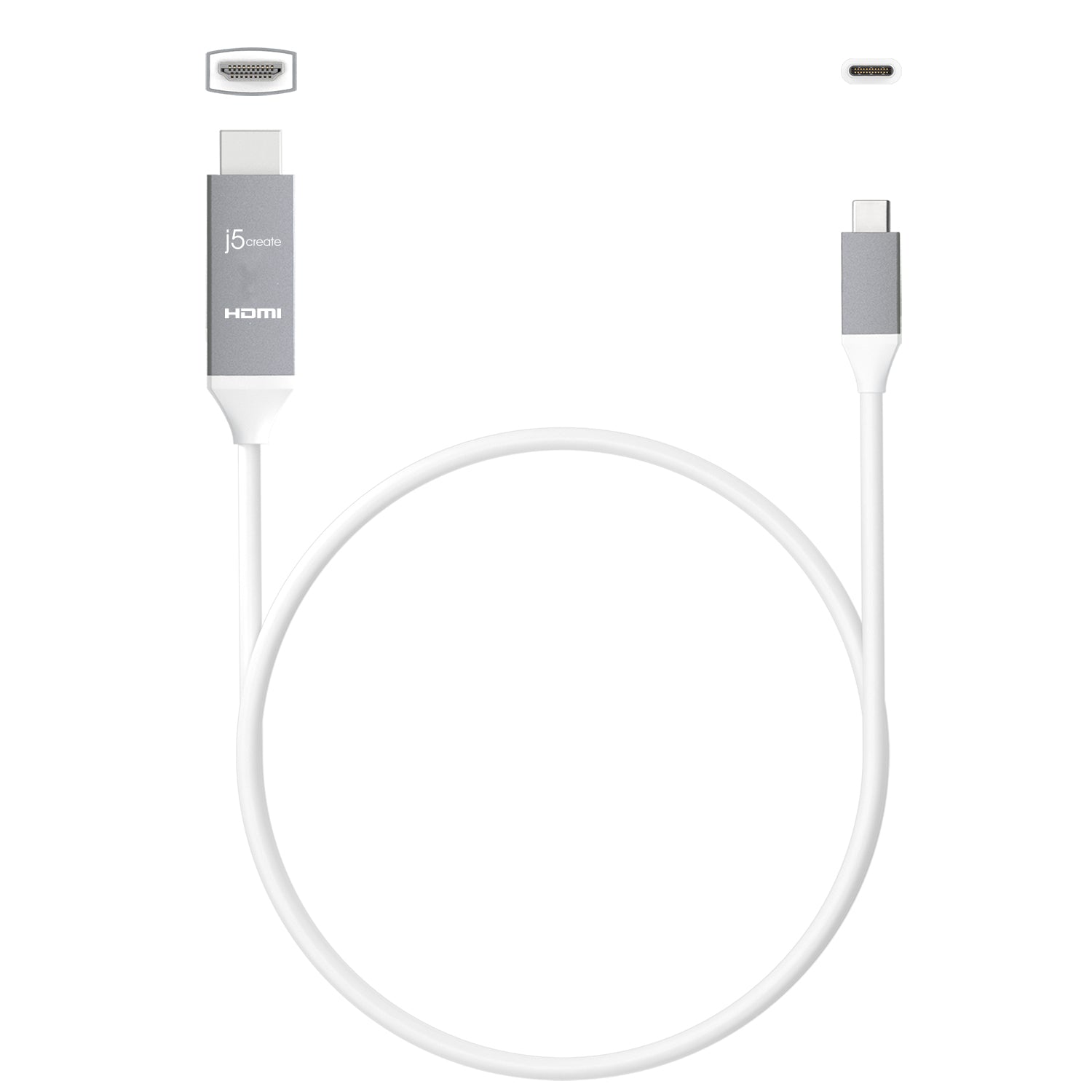 Cable HDMI TPE con conector para iOS, micro USB y Tipo C (Android)