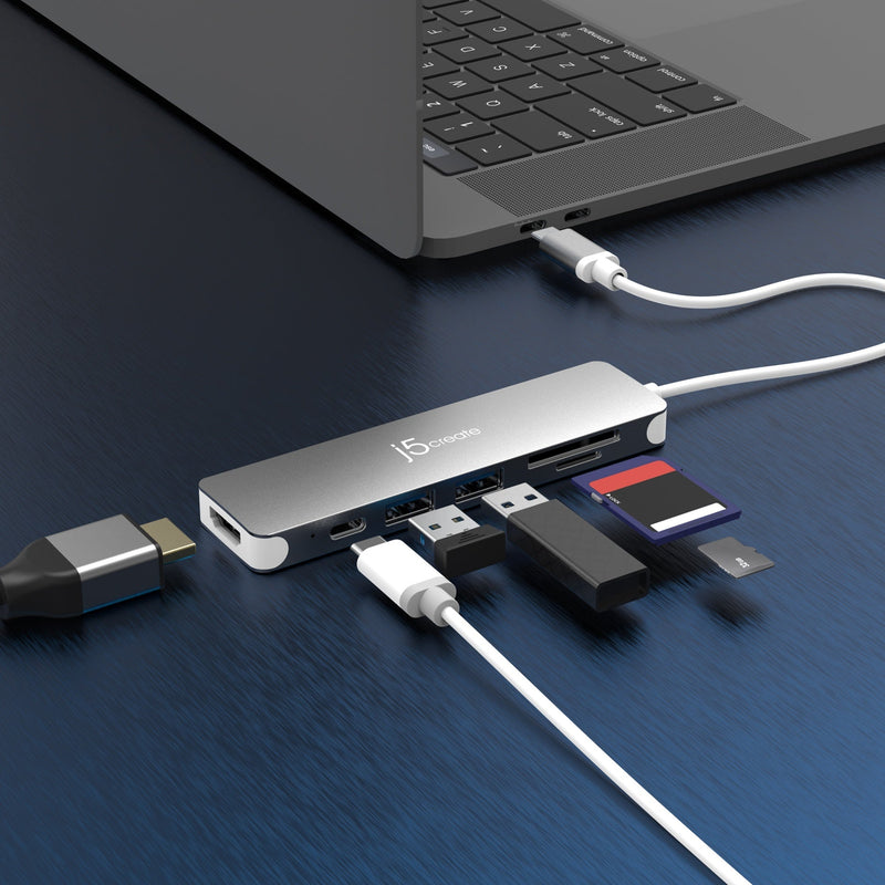 USB-C® to 4K HDMI™ Multi-Port Hub
