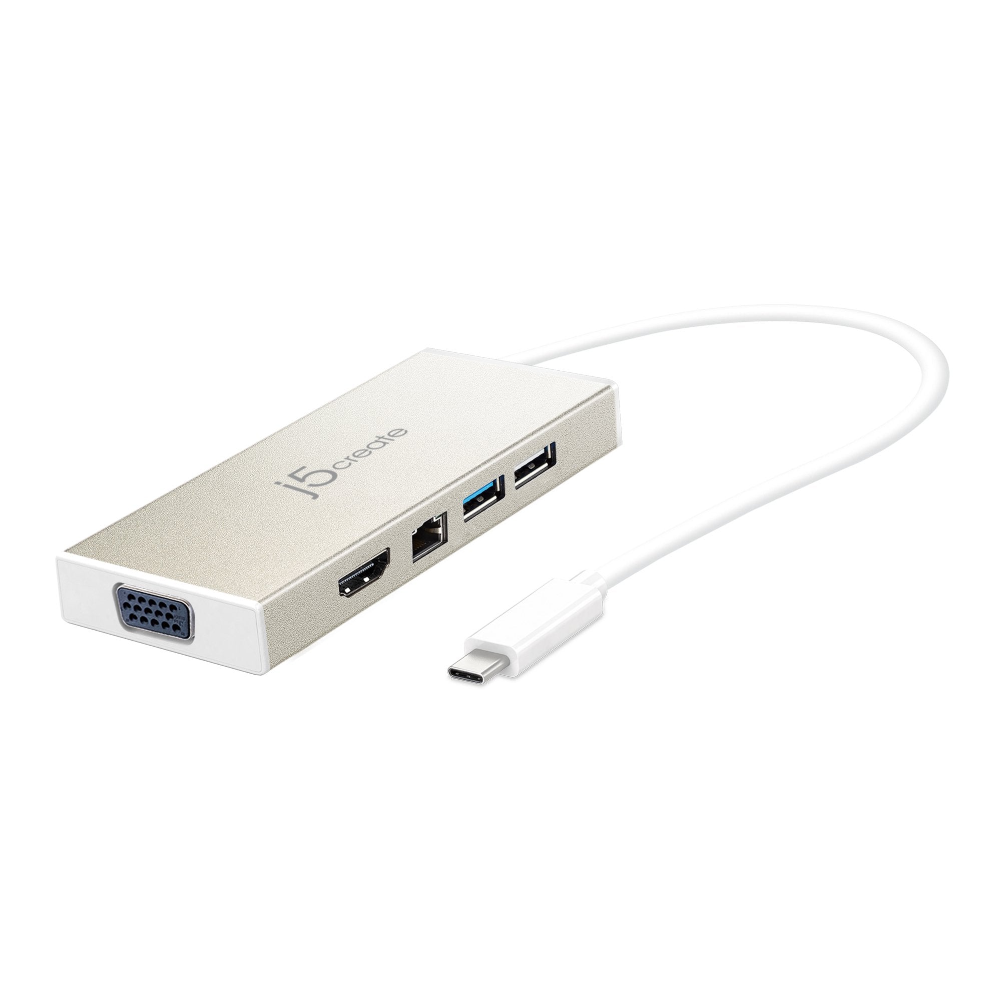 j5create  JCD376 USB-C™ Multiport Adapter with Power Delivery