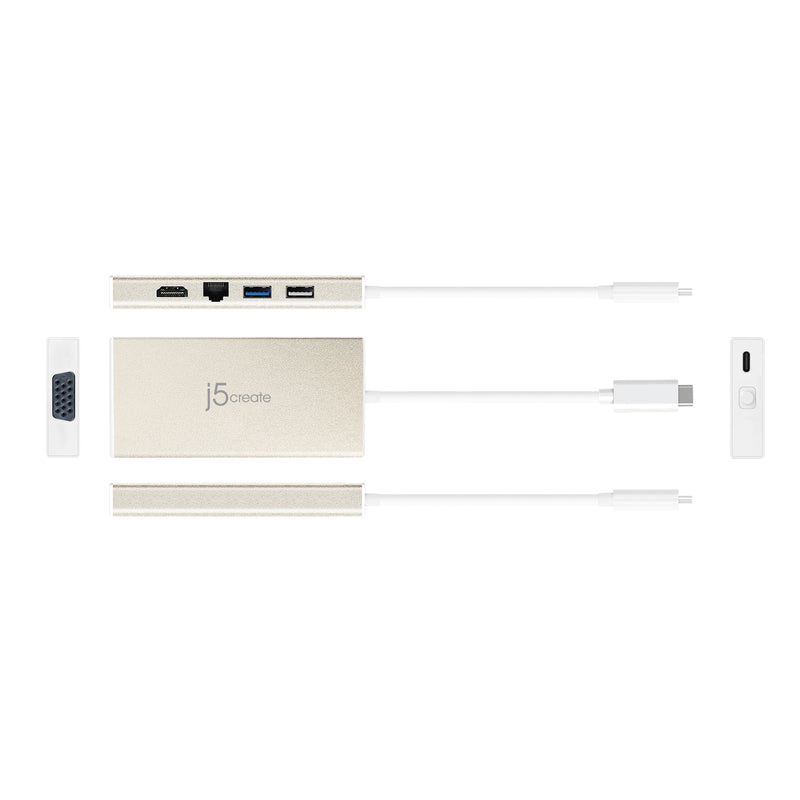 USB-C™ Multiport Adapter with Power Delivery