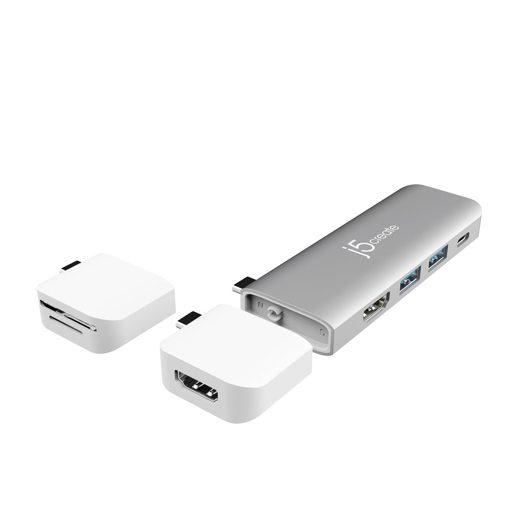 ULTRADRIVE Kit USB-C™ Dual-Display Modular Dock – j5create