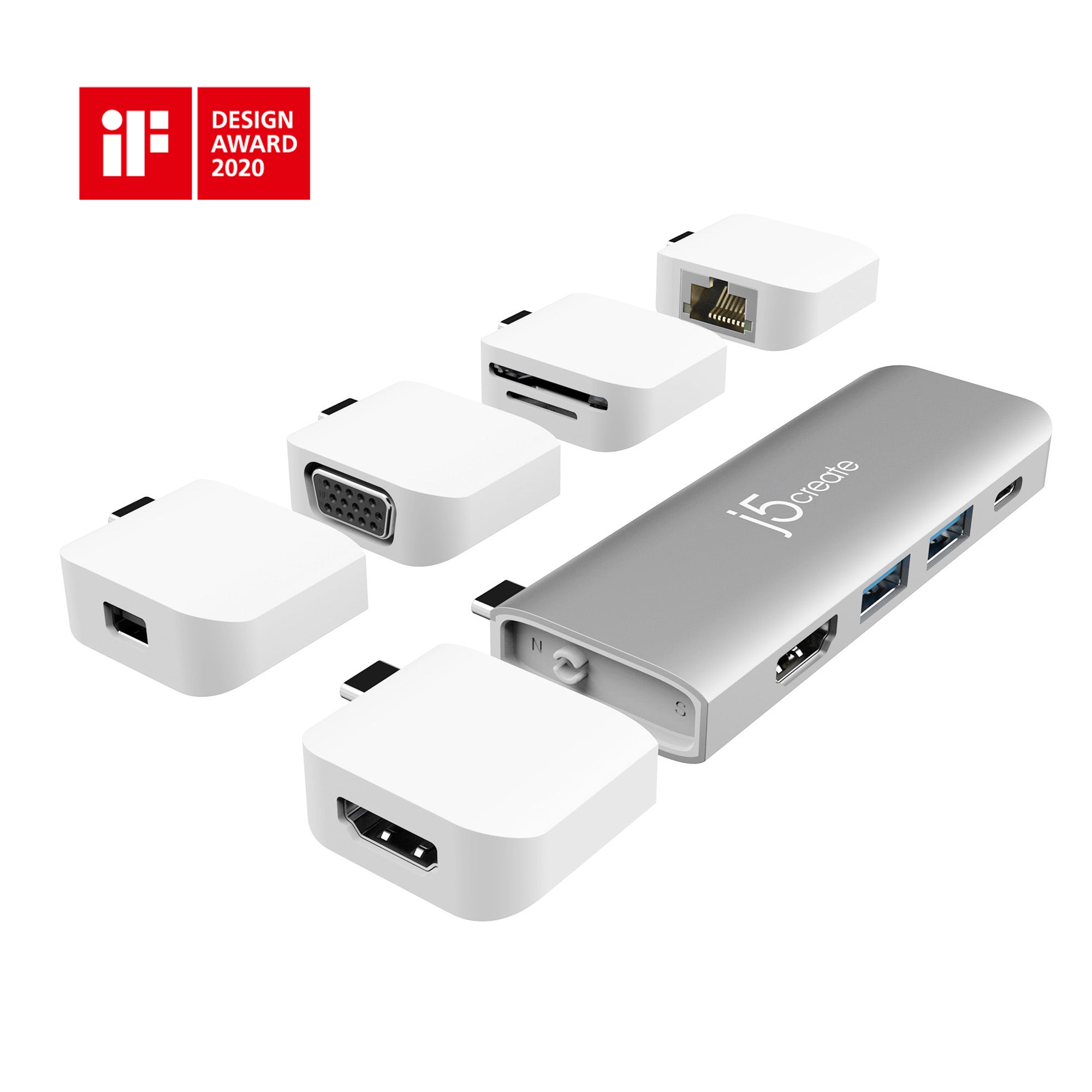 j5create 4-in-1 USB-C to 4-Port Type-C Hub(Eco-Friendly), USB-C Hub with 10  Gbps USB-C | Compatible with MacBook Pro, MacBook Air, iPad, Mac Mini and